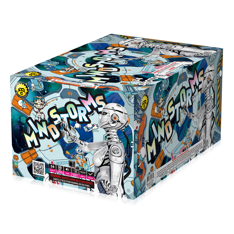 Mindstorm 34 tiros 500g Cake MC570