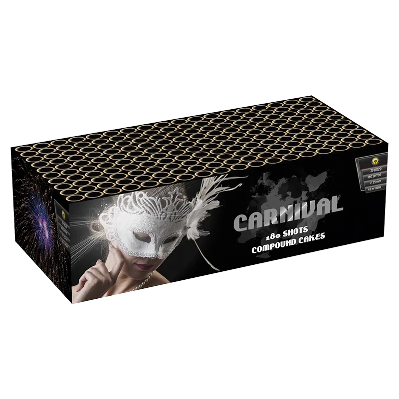 Carnaval 180 Tiro composto Bolo ZF0029