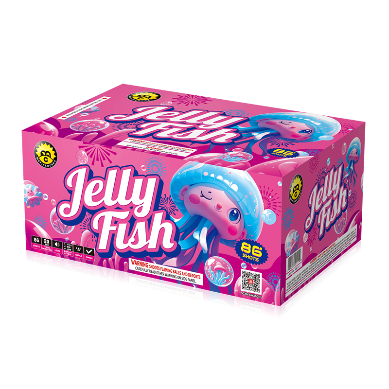 Geléia peixe 86 tiros 200g bolo mc111