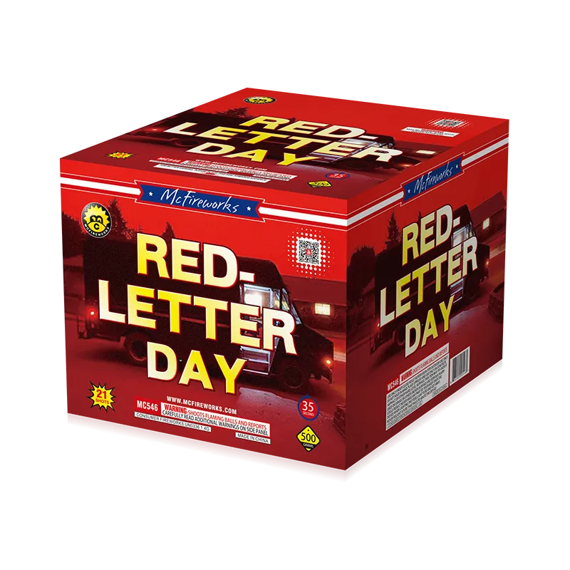Dia da Letra Vermelha 21 tiros 500g Cake MC546