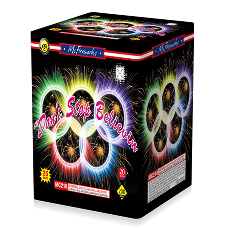 "Don't Stop Believin" 25 Tiro 200g Cake MC218