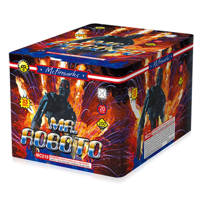 Sr. Roboto 33 tiros 200g Cake MC219