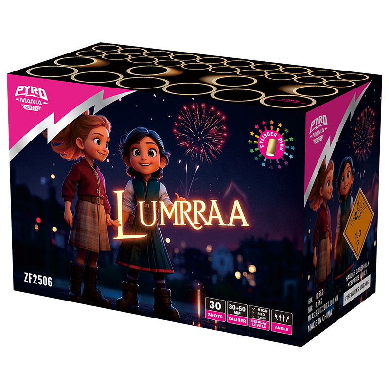 Lumirra 30 tiros com bolo de casca de cilindro ZF2506