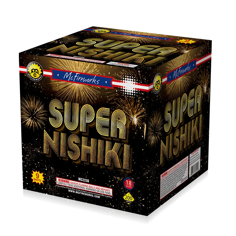 Super Nishiki 9 tiros 200g Cake MC225B