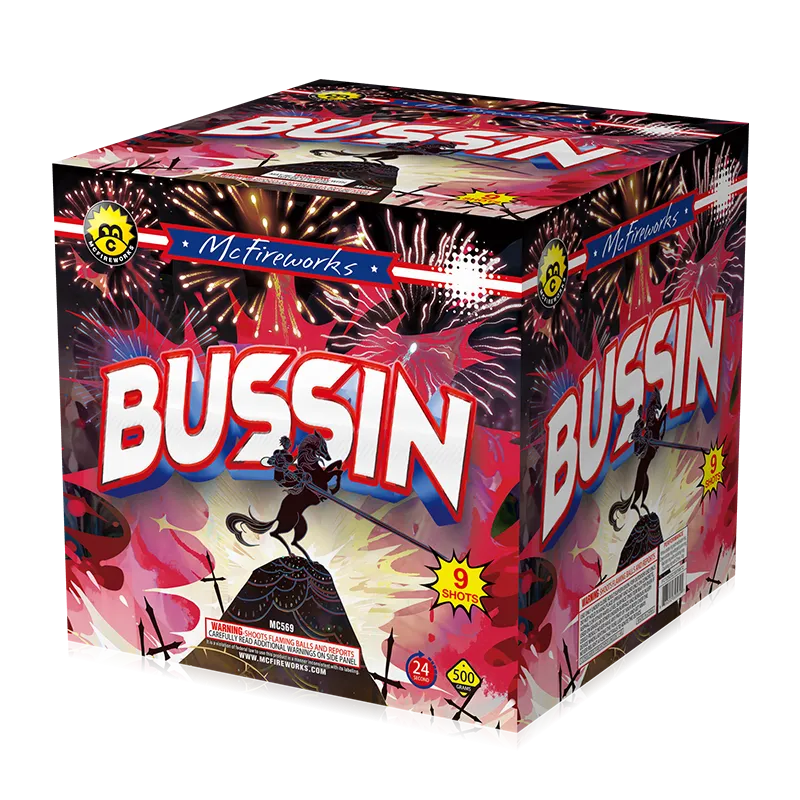 Bussin 9 tiros 500g Cake MC569