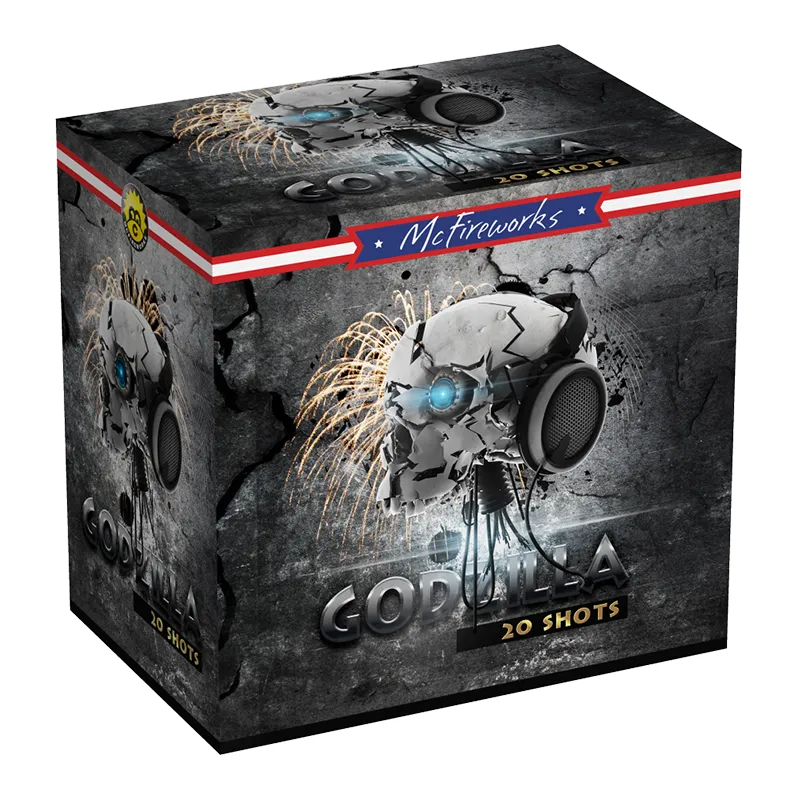 godzilla 20 tiros bolo de molde zf1008