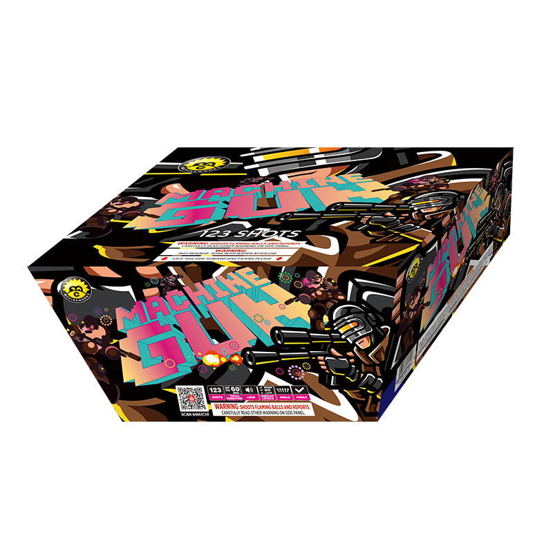 Metralhadora 123shots 200g Cake MC109