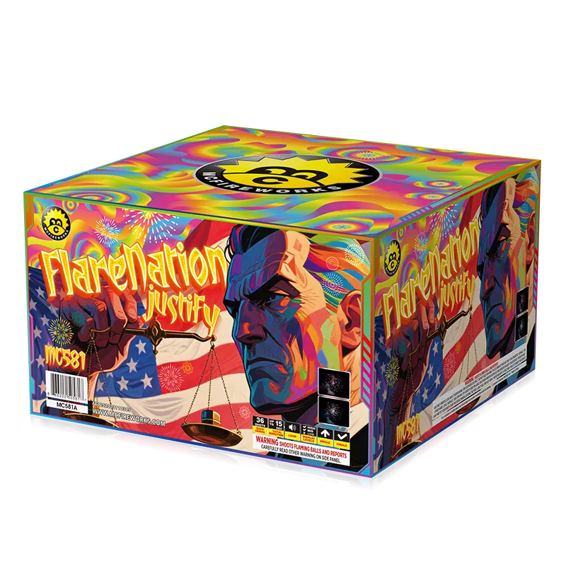 Flarenation justifica 36 chutes 500g Bolo Sorteamento MC581A